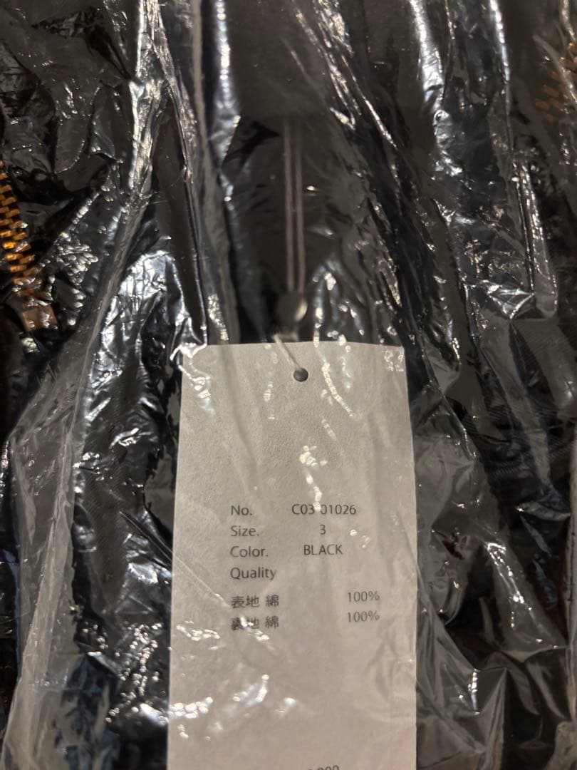 【新品】COMOLI コモリ 25AW 製品染M65 サイズ3