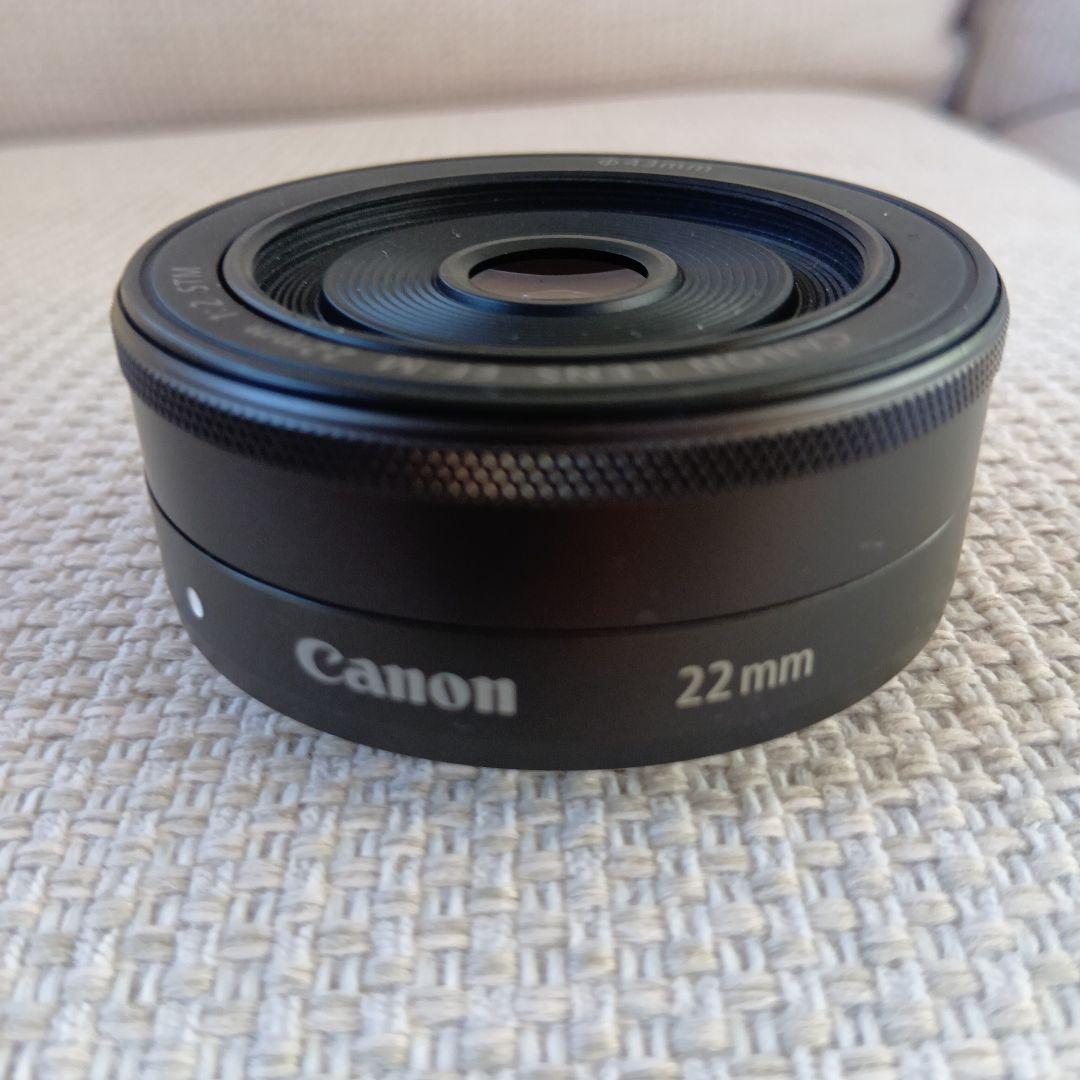 ☆極美品☆キャノン単焦点広角レンズEF-M22mmF2