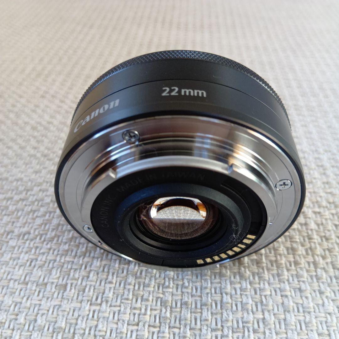 ☆極美品☆キャノン単焦点広角レンズEF-M22mmF2
