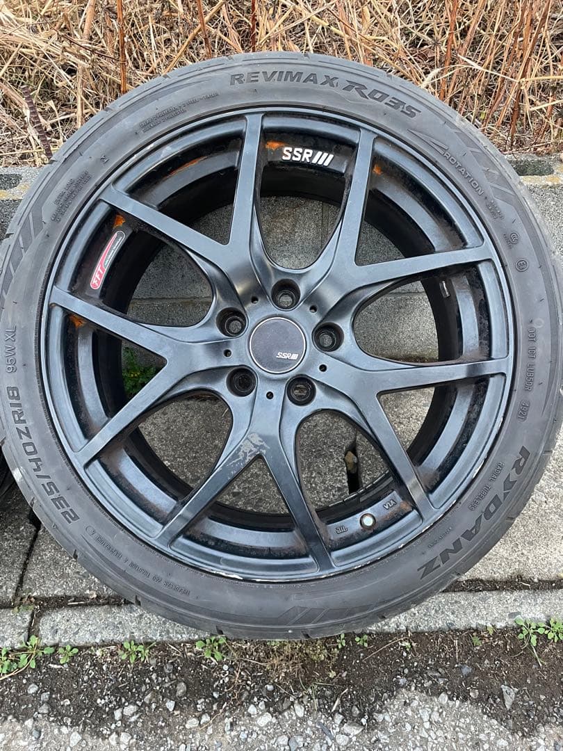 SSR GTV03 18インチ 二本セット