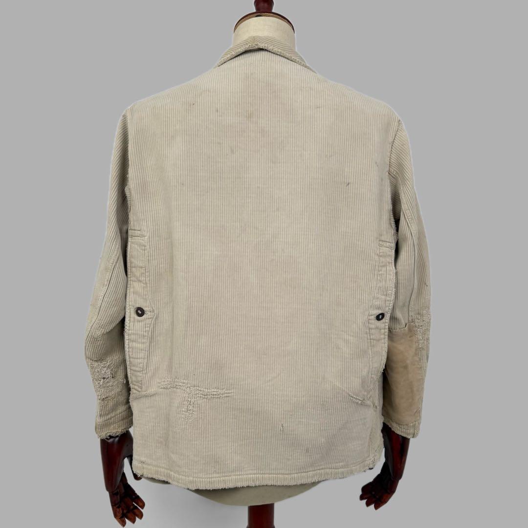 ADOLPHE LAFON 30s 40s ボロハンティングジャケット フランス