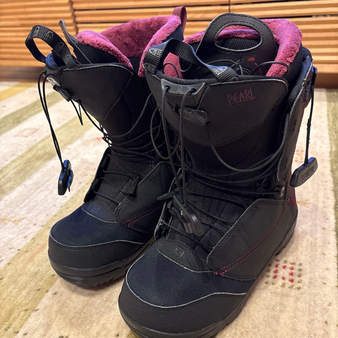 美品！Salomon Pearl スノーボードブーツ 25.0