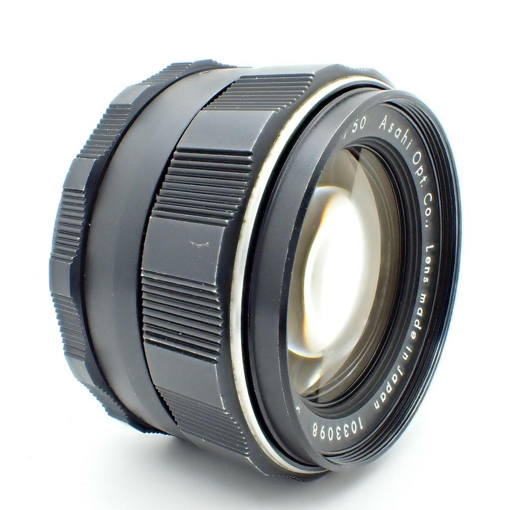 PENTAX Super-Takumar 50mm f1.4 8枚玉純正付属品付