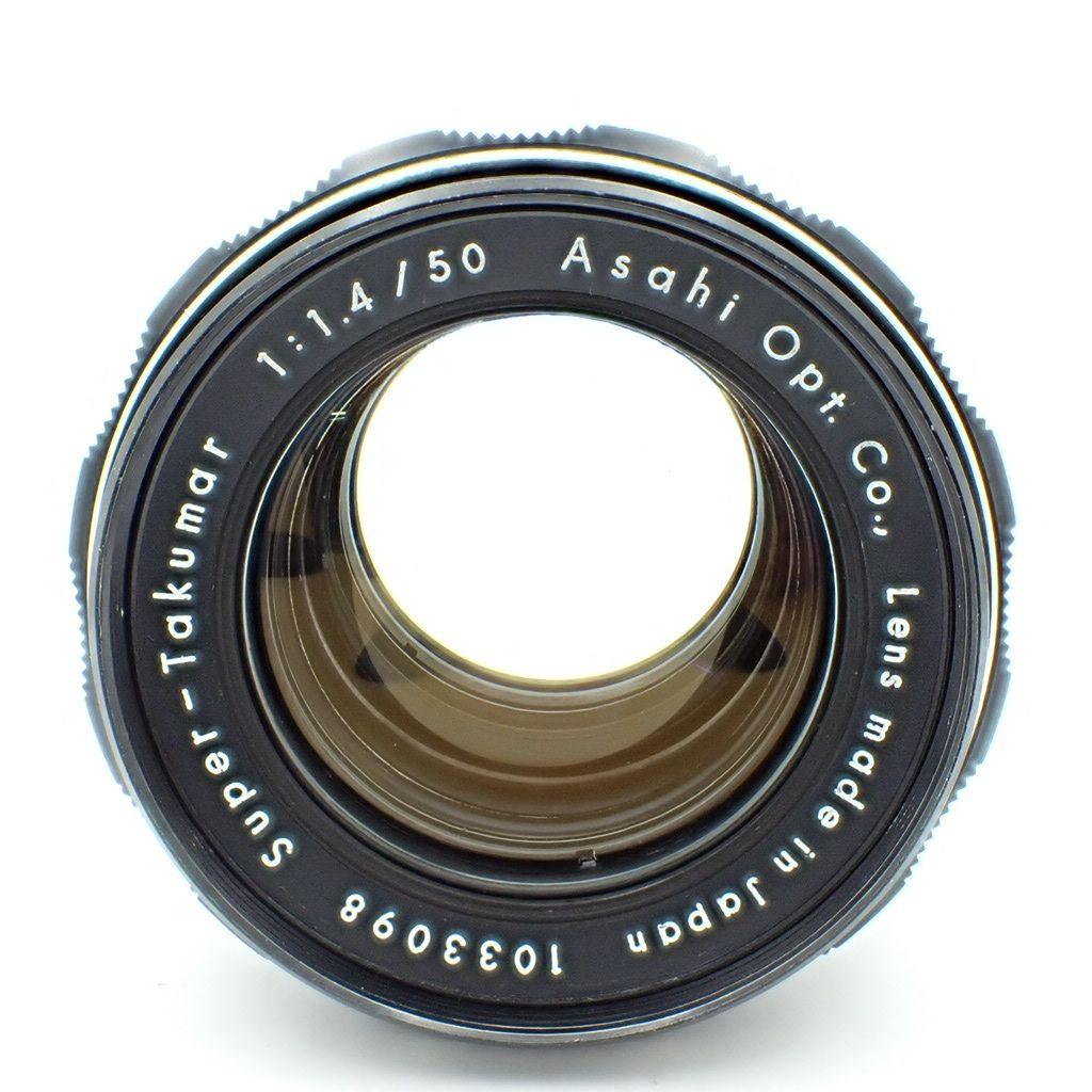 PENTAX Super-Takumar 50mm f1.4 8枚玉純正付属品付