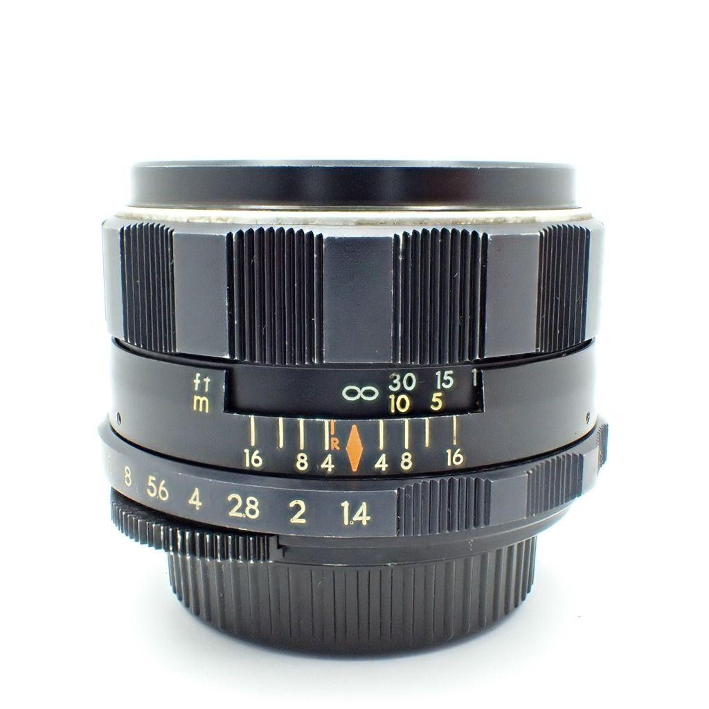PENTAX Super-Takumar 50mm f1.4 8枚玉純正付属品付