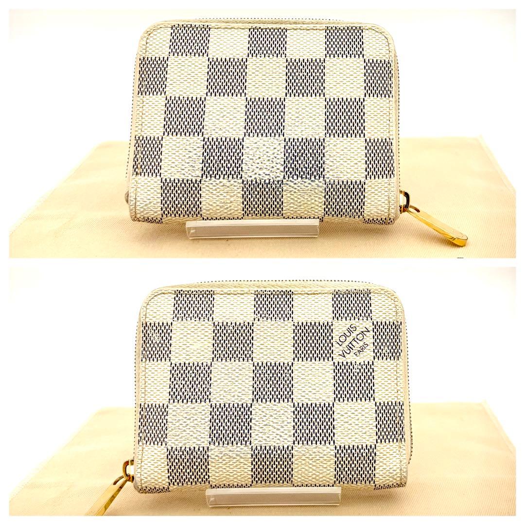 ルイヴィトン ダミエ アズール ジッピーパース ラウンドジップ 小銭入れ