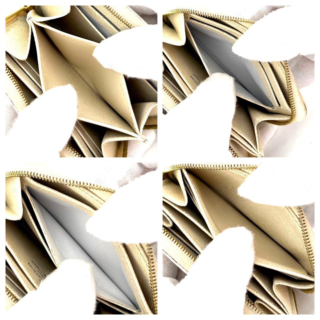 ルイヴィトン ダミエ アズール ジッピーパース ラウンドジップ 小銭入れ