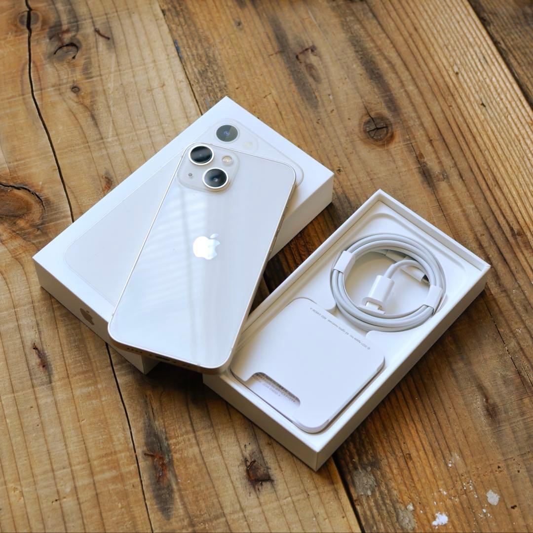 iPhone 13 mini 本体　（ホワイト / 128GB）