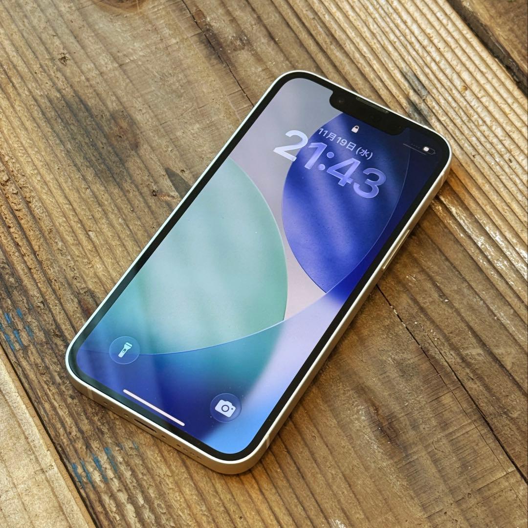 iPhone 13 mini 本体　（ホワイト / 128GB）