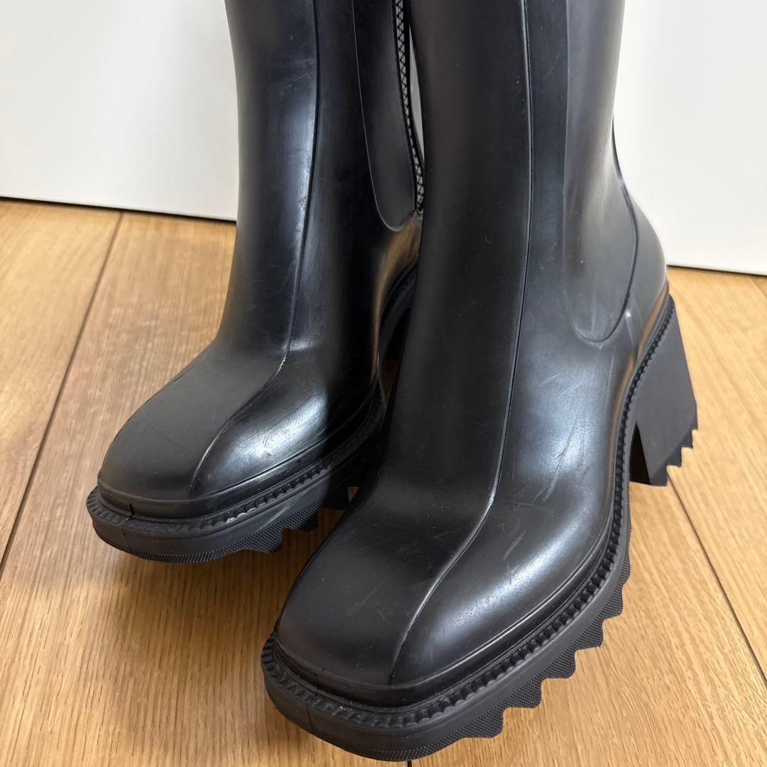 【Chloe】クロエBETTYレインブーツ 37 23.5センチ