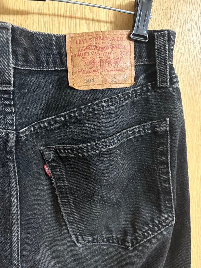 97年　USA製　Levis501 ブラック