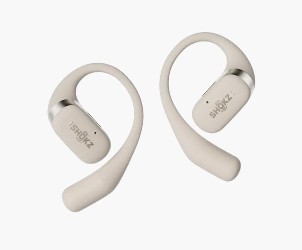 新品未開封SHOKZOpenFit ベージュオープンイヤー完全ワイヤレス2年保証