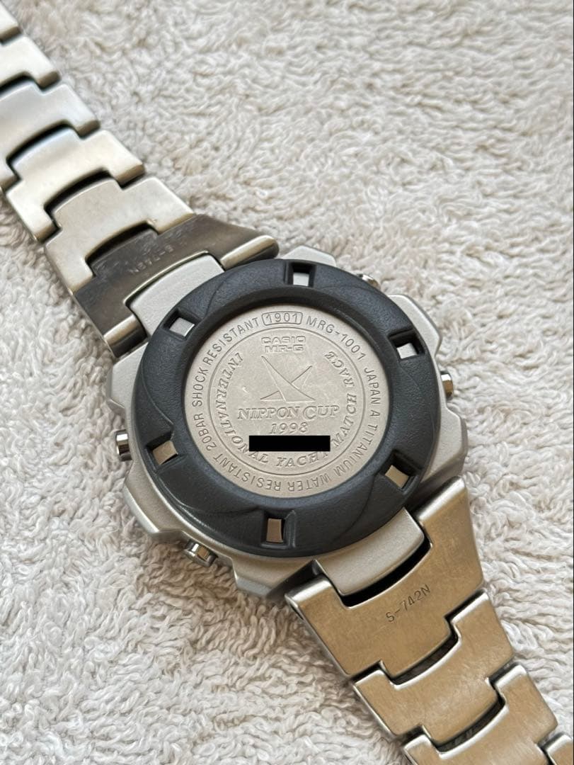 【希少・美品】カシオGショックMRG-1001 NIPPON CUP1998限定
