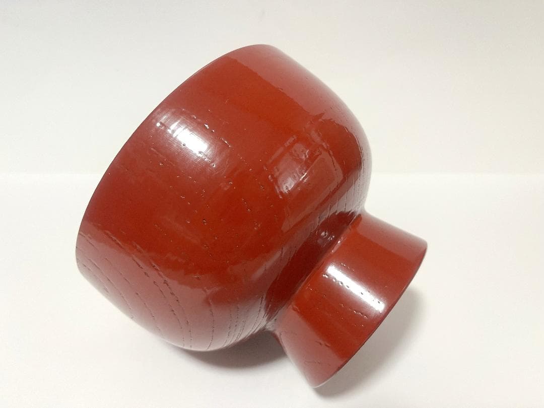 合鹿椀 朱漆 天然木 漆器 / 木製 漆塗 輪島塗