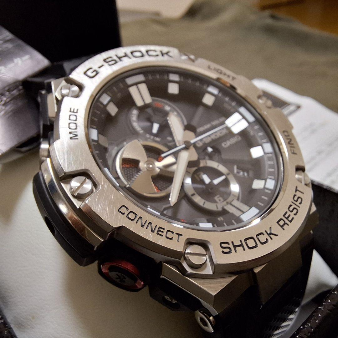 値下げいたしました❗♥️CASIO　G-SHOCK GST−B100-1AJF