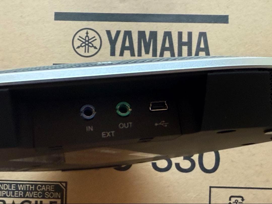 新品未使用YAMAHA YVC-330 会議用スピーカーフォン　1686