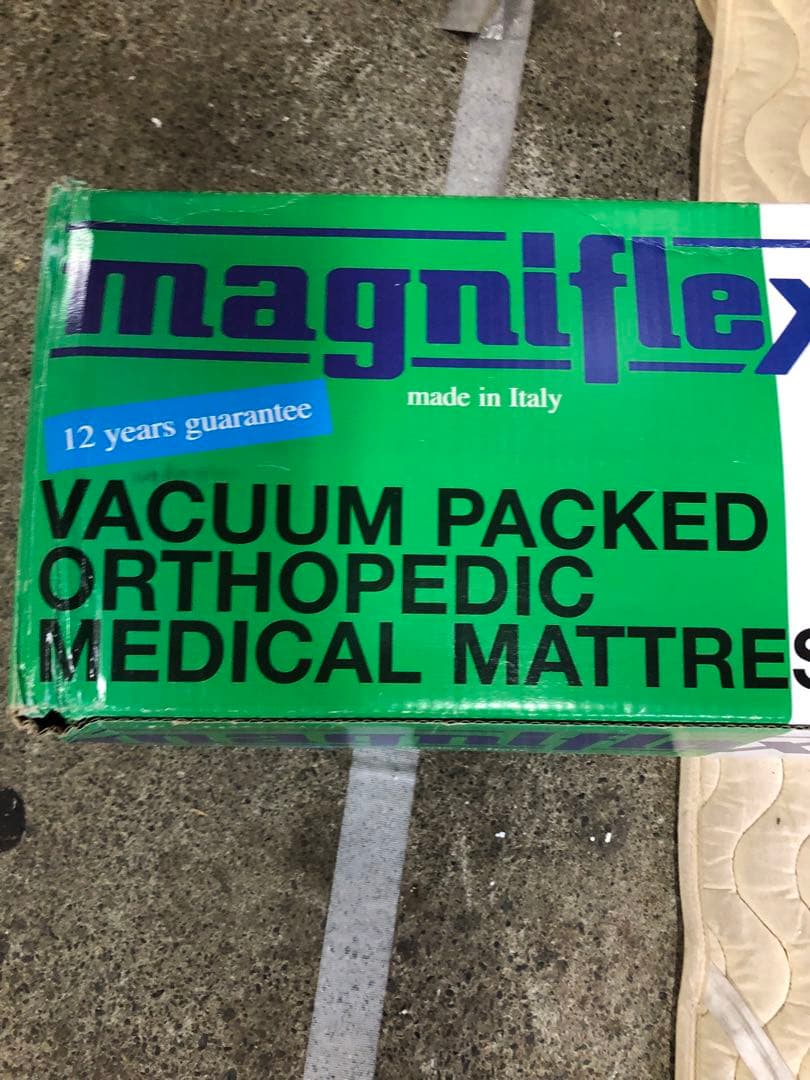 ☆ 【未使用】magniflex マニフレックス　健康マットレス　シングル