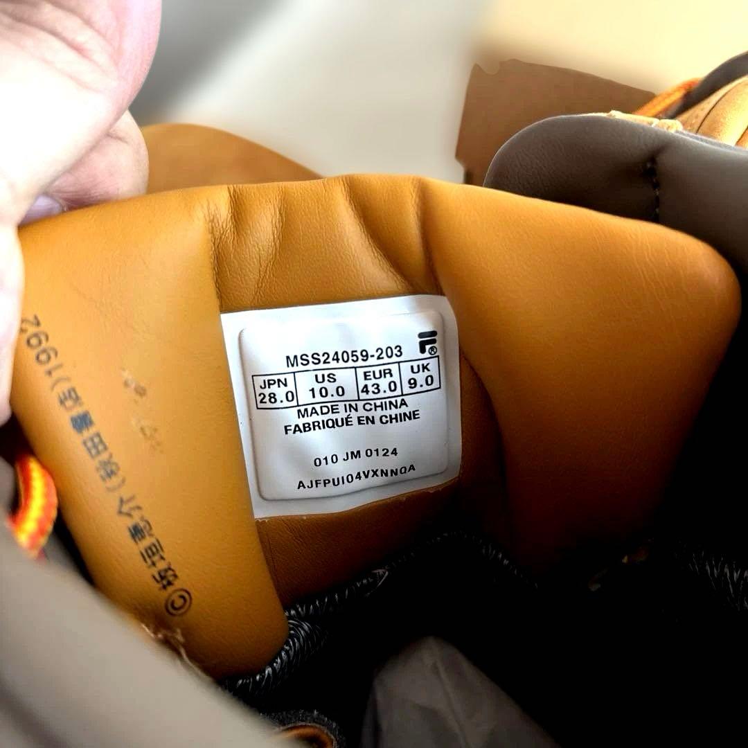 FILA Watersedge WP FSxBAKI コラボ　ワークシューズ