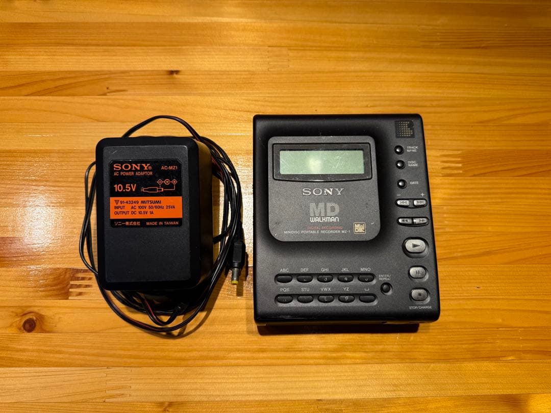 おもち　SONY MD ポータブルミニディスクレコーダー MZ-1