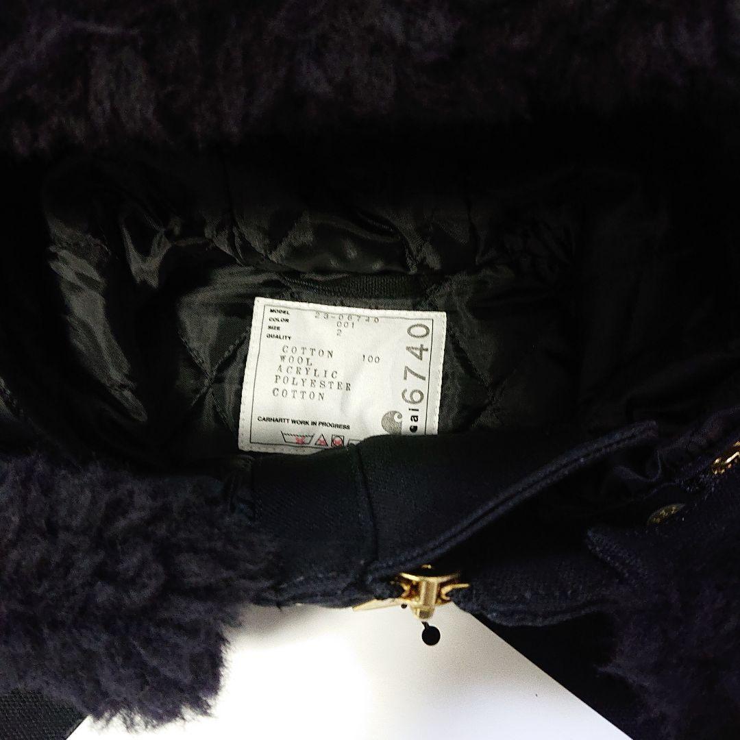 【タグ付き未使用】sacai carhartt キャンバス ボア ジャケット 2