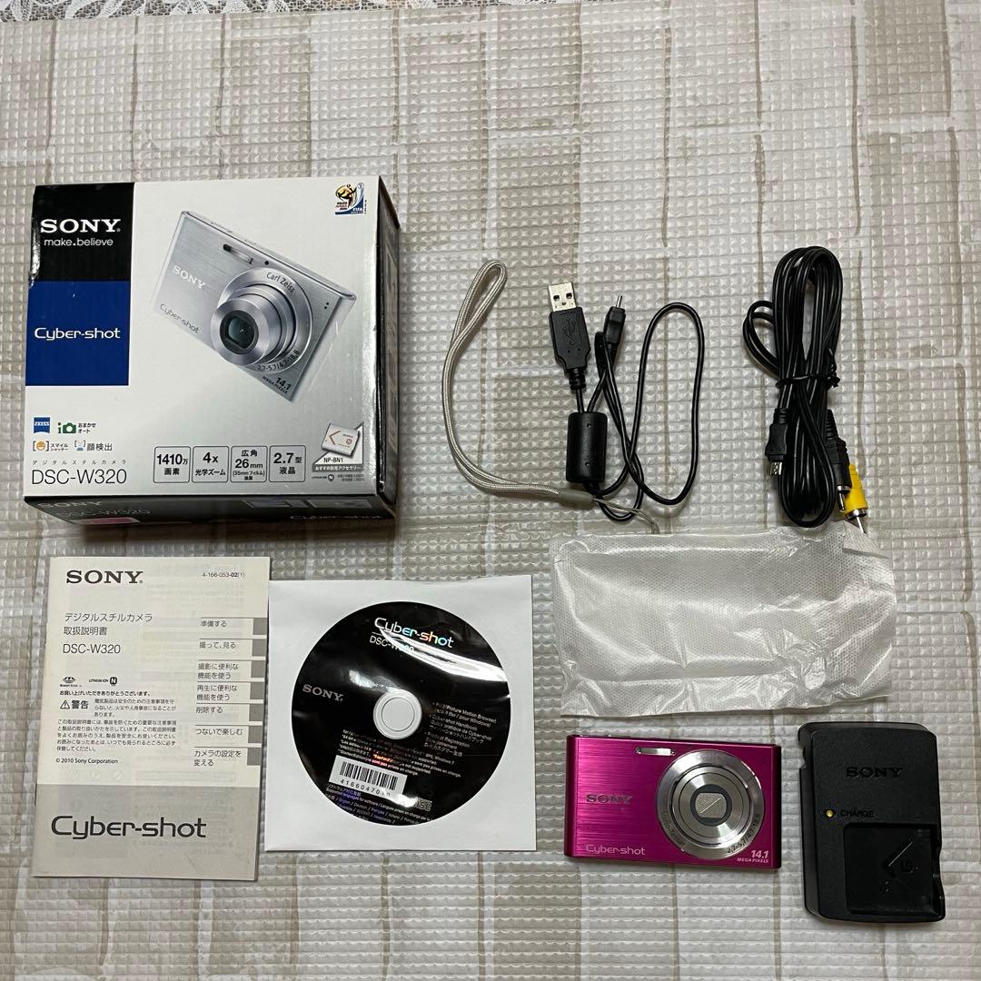 Sony Cyber-shot DSC-W320 ピンク
