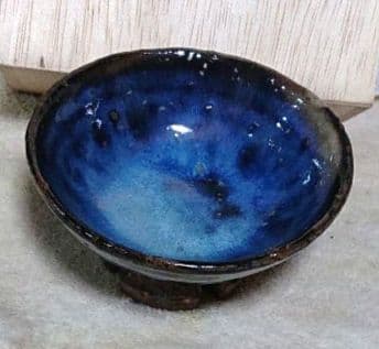 清玩造割高台盃