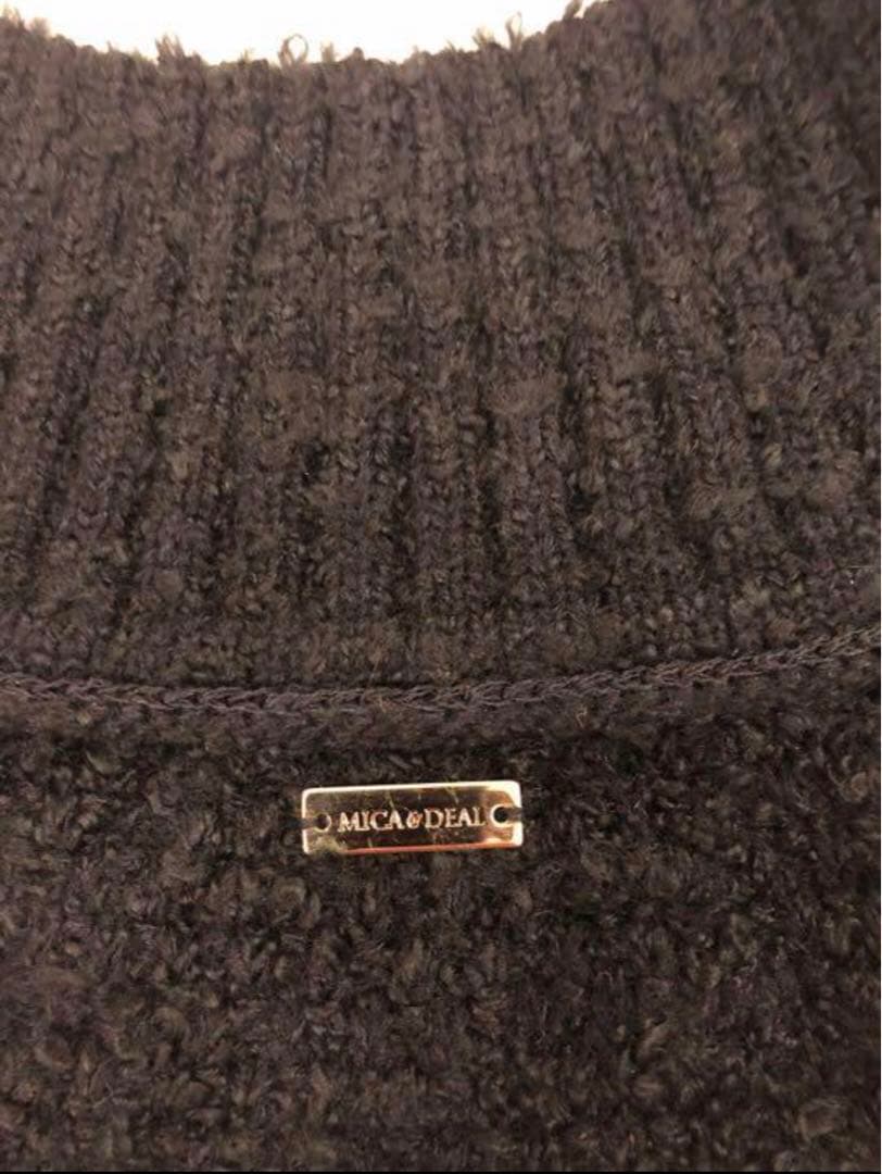 MICA&DEAL ツイードBIGベスト