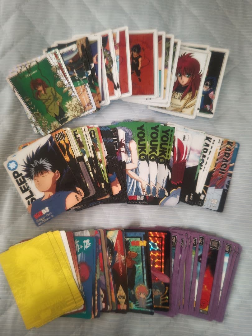 幽遊白書カードダスまとめ売り 160枚