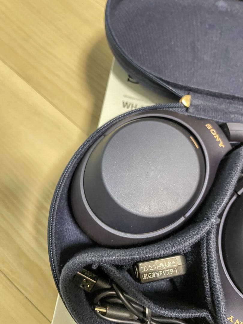 SONY WH-1000XM4 ワイヤレスヘッドフォン　ミッドナイトブルー