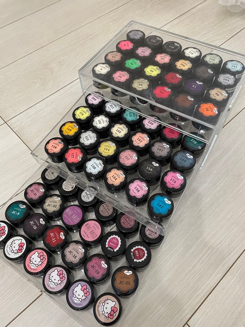 ジェルネイル　カラージェル　まとめ売り