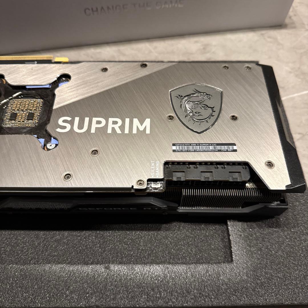 グラフィックボード・グラボ・ビデオカード MSI Geforce RTX 3080 ti suprim x 12g