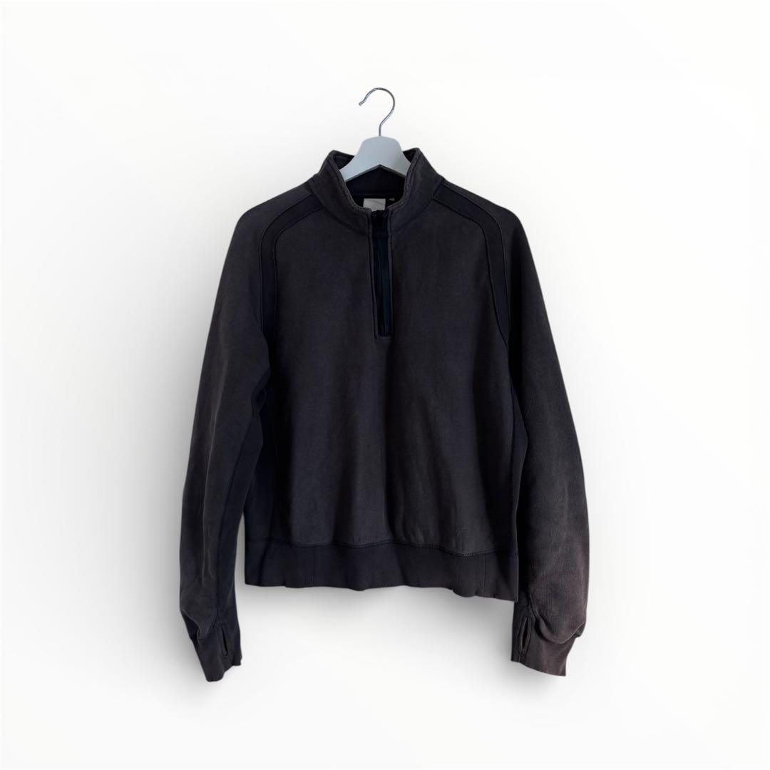 jian ye ジェンイェ　ハーフジップ　短丈