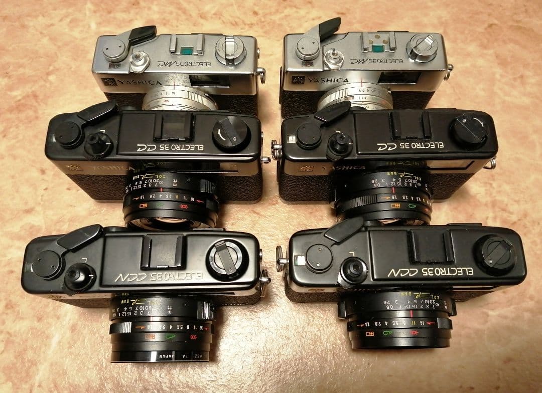 YASHICA ELECTROシリーズ6台セット