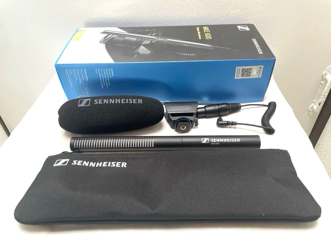 【美品】SENNHEISER MKE600② コンデンサーマイク