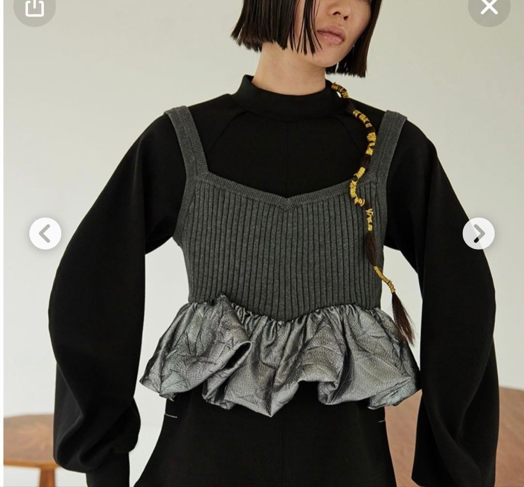 OMMO llic balloon kt bustier ビスチェ