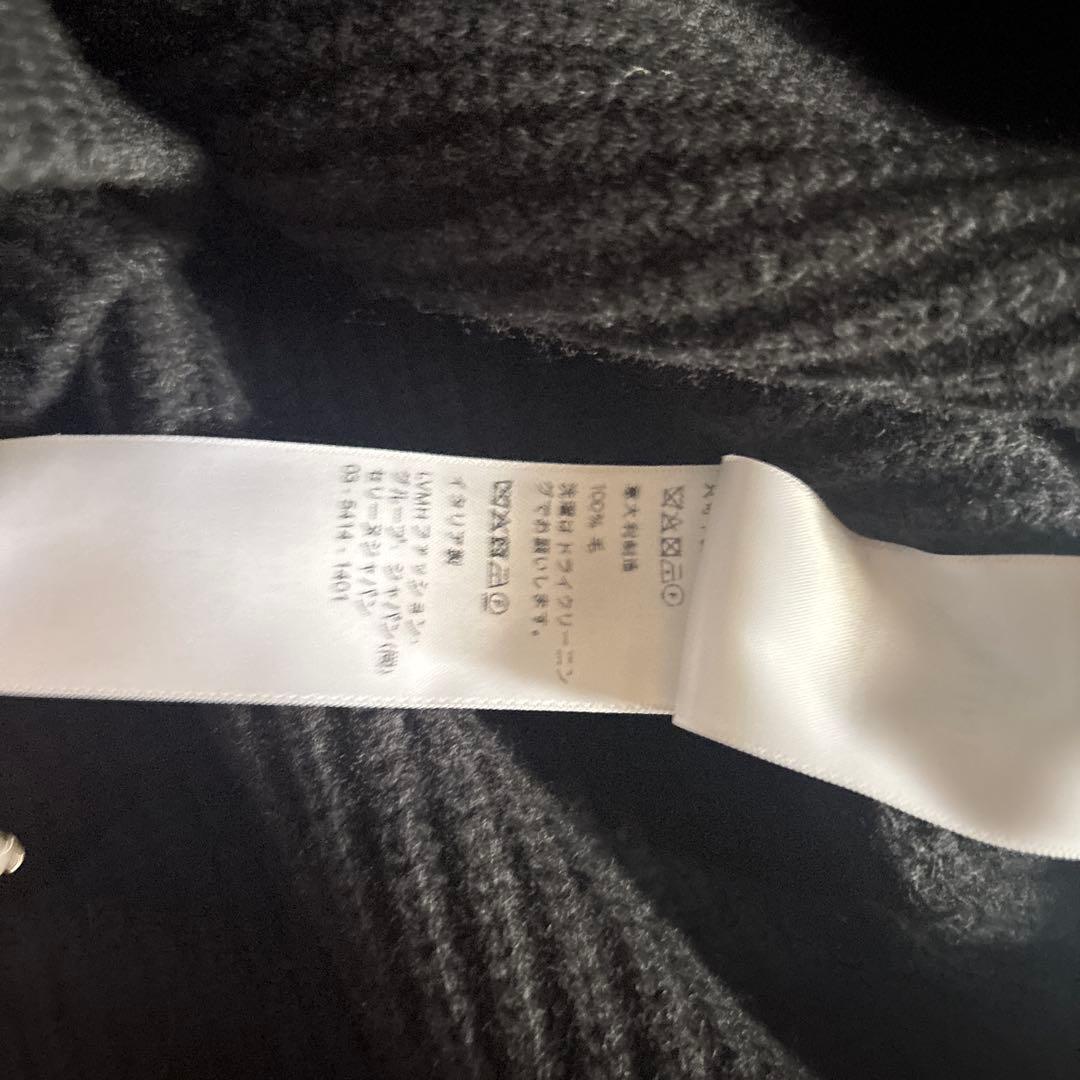 CELINE ブラック ロゴ セーター　L