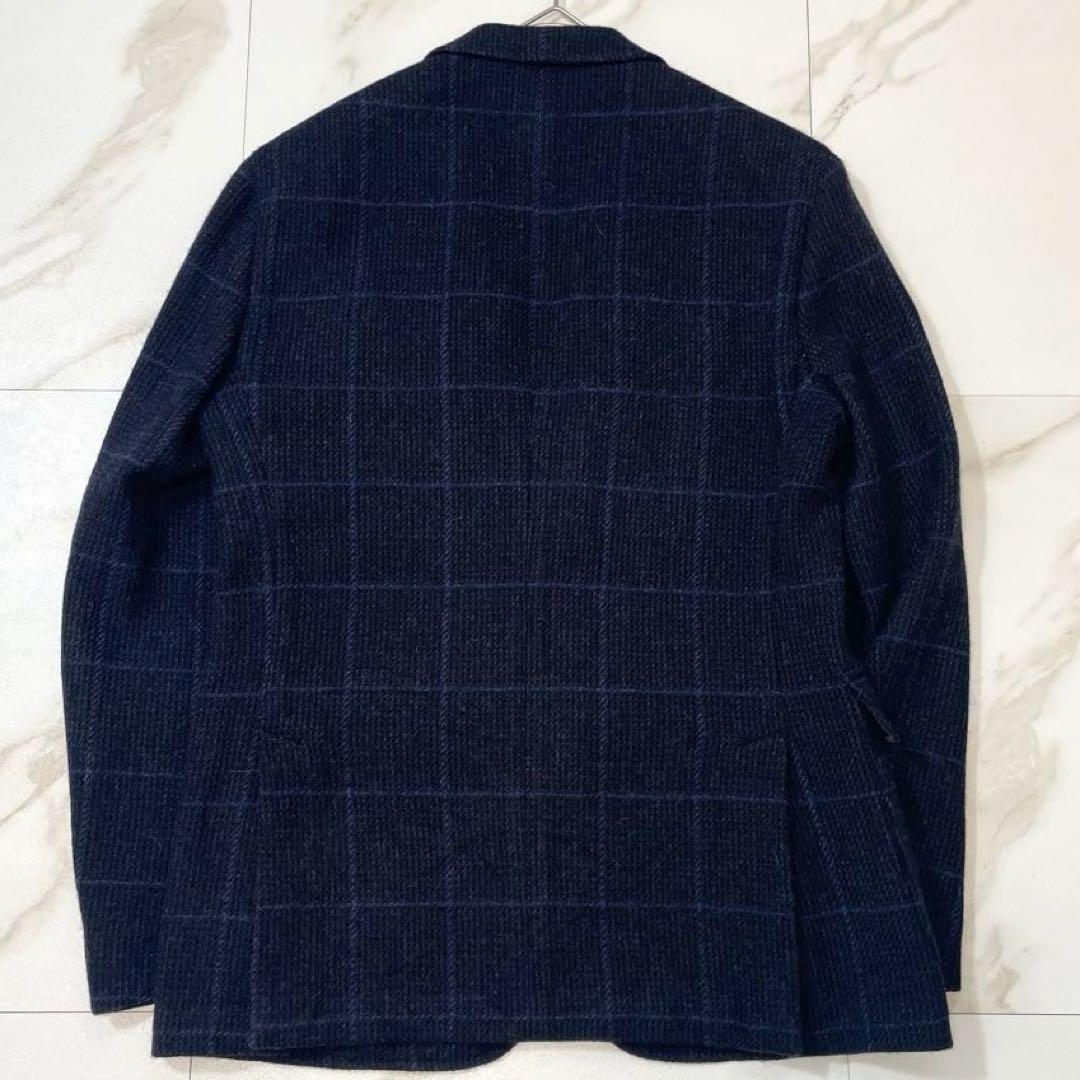 極美品✨ポロラルフローレン テーラードジャケット ウールアルパカ ツイード 伊製