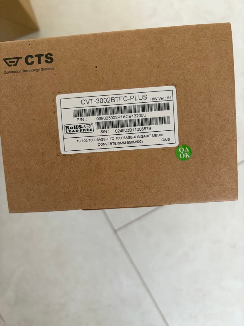 【新品未使用】CVT-3002BTF-C-PLUS コンバーターメディア