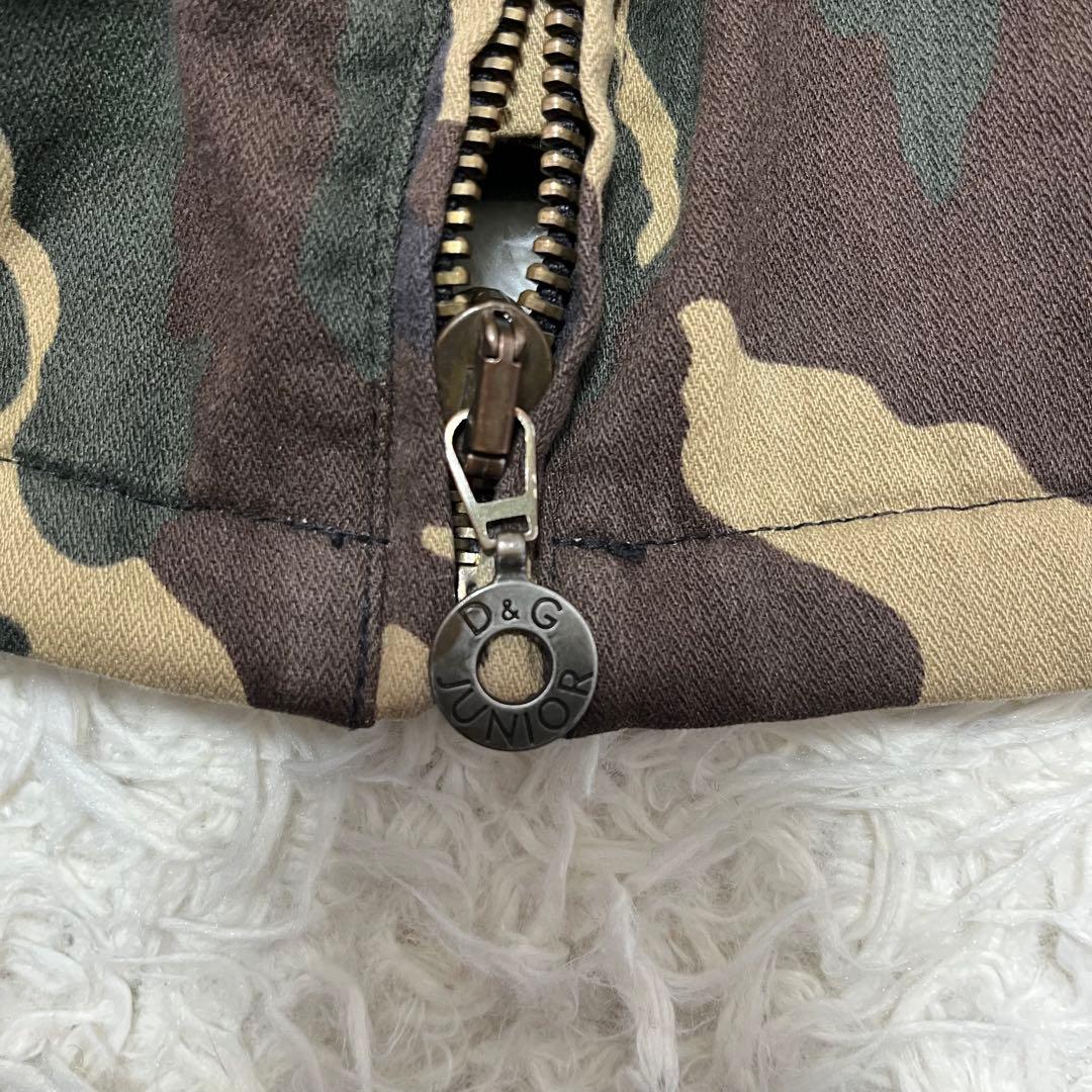 専用✨D&Gドルチェアンドガッバーナ迷彩カモフラ柄モッズコートXS相当イタリア製