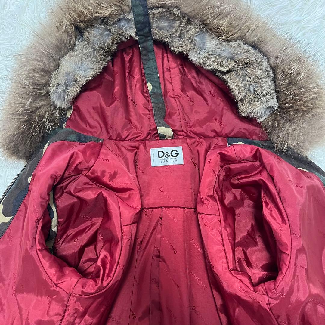 専用✨D&Gドルチェアンドガッバーナ迷彩カモフラ柄モッズコートXS相当イタリア製