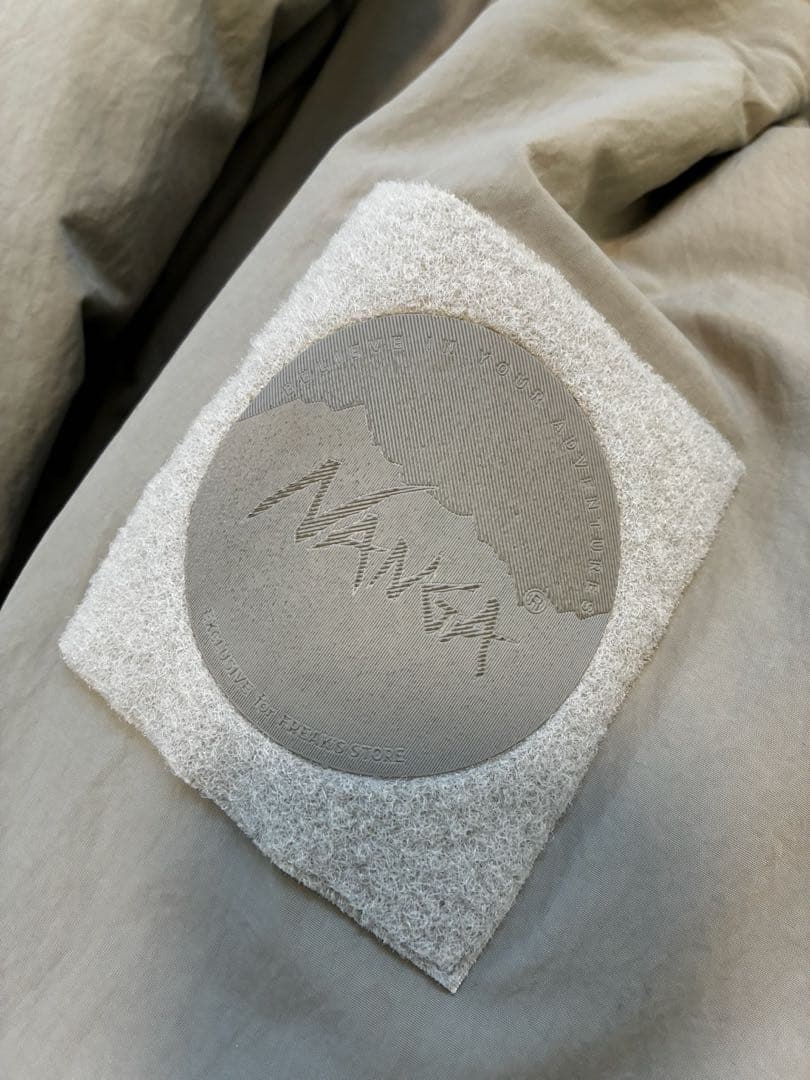 【最終値下げ】HOODIE DOWN フーディーダウンジャケット グレー/M