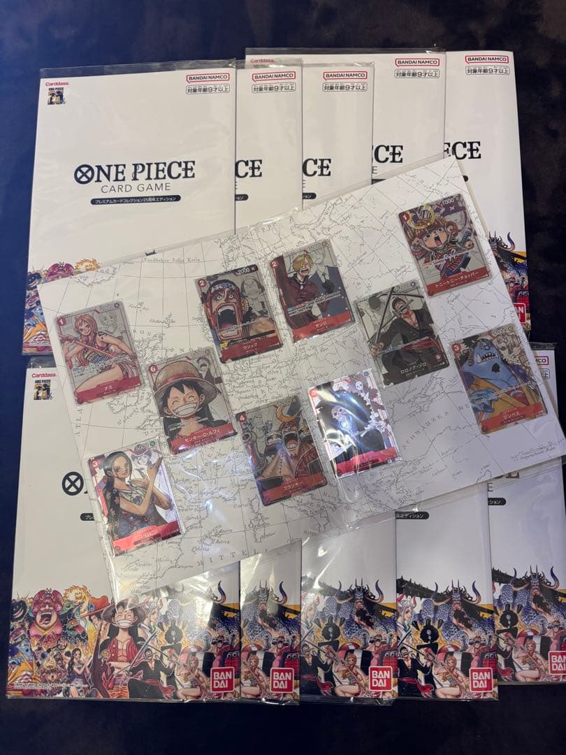 ONE PIECE プレミアムカードコレクション 25周年エディション 10冊