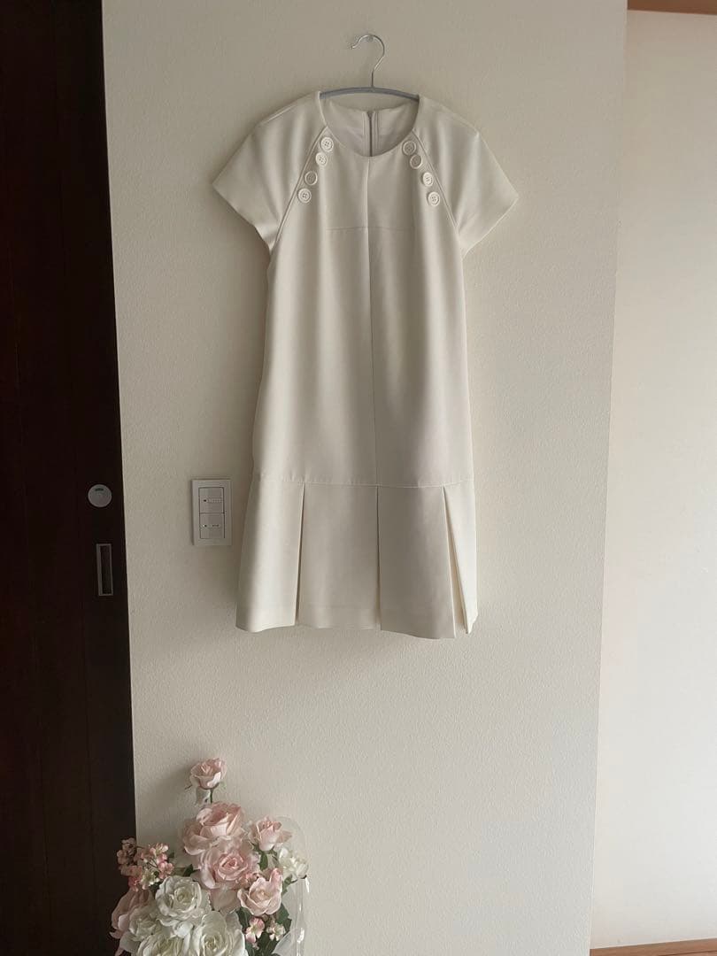 激レア フォクシーニューヨーク collection ボタンワンピース