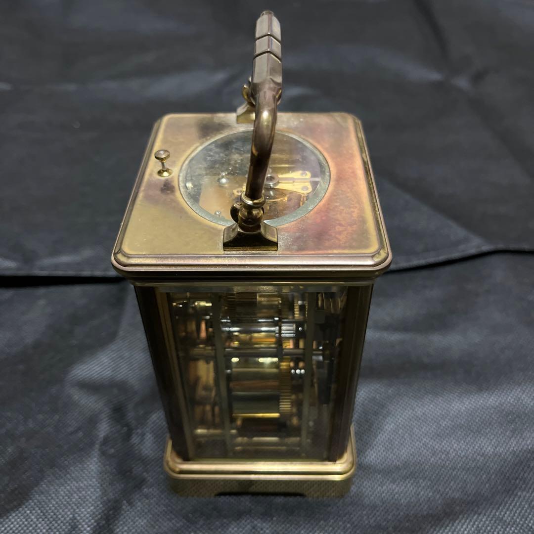 クラシックハンドル付き置時計