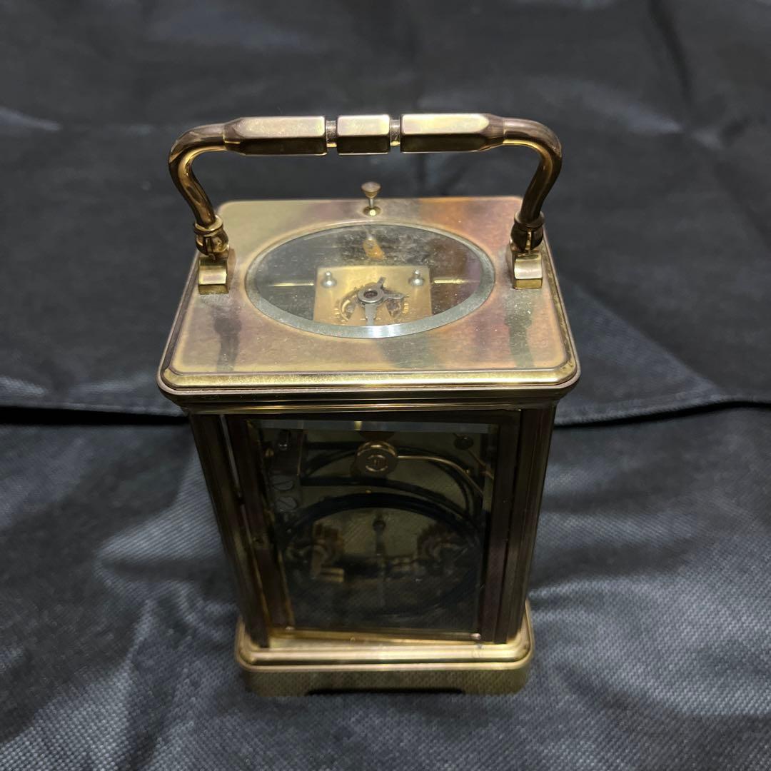 クラシックハンドル付き置時計