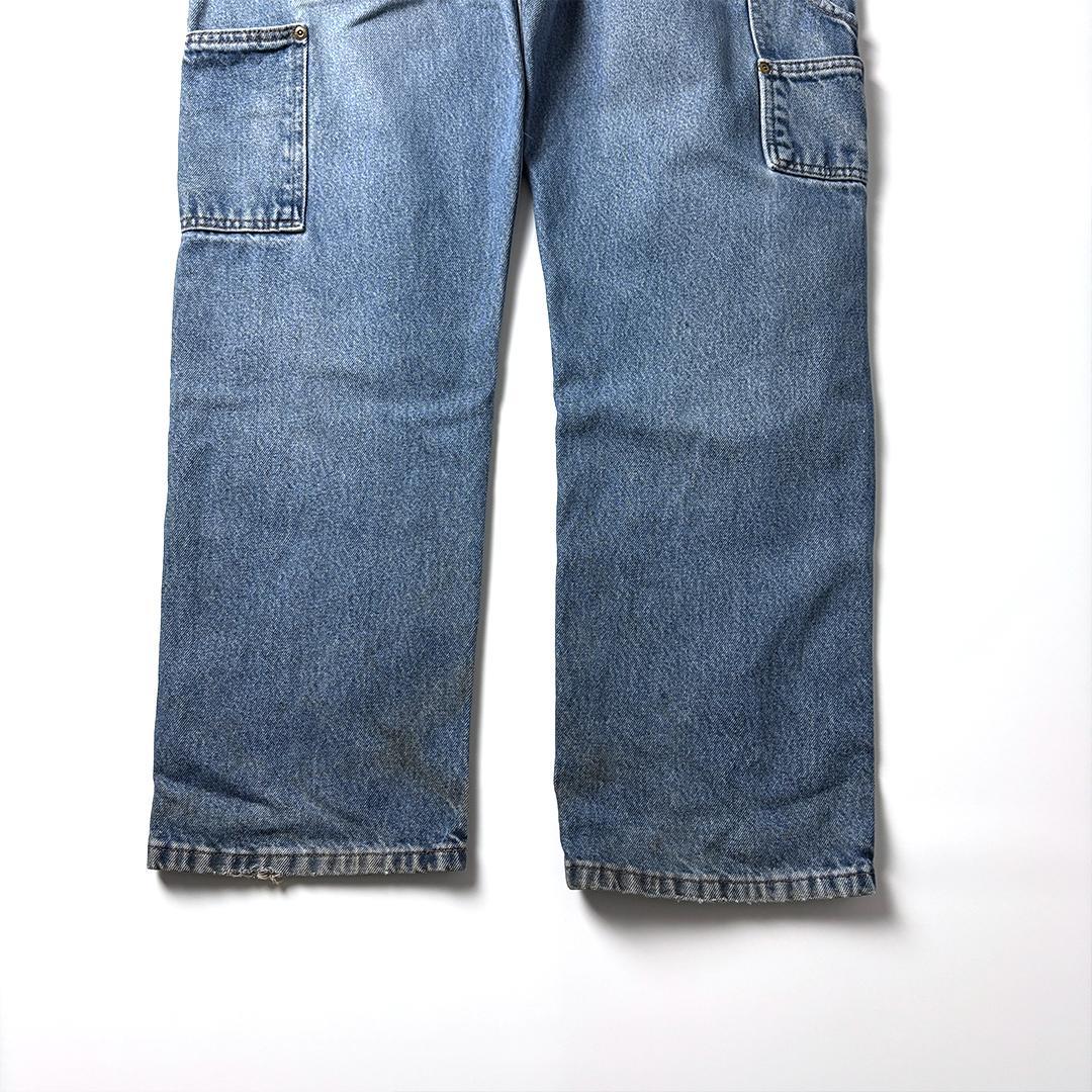 ダブルニー デニム ペインターパンツ W36 L30 KEY キー 鬼フェード