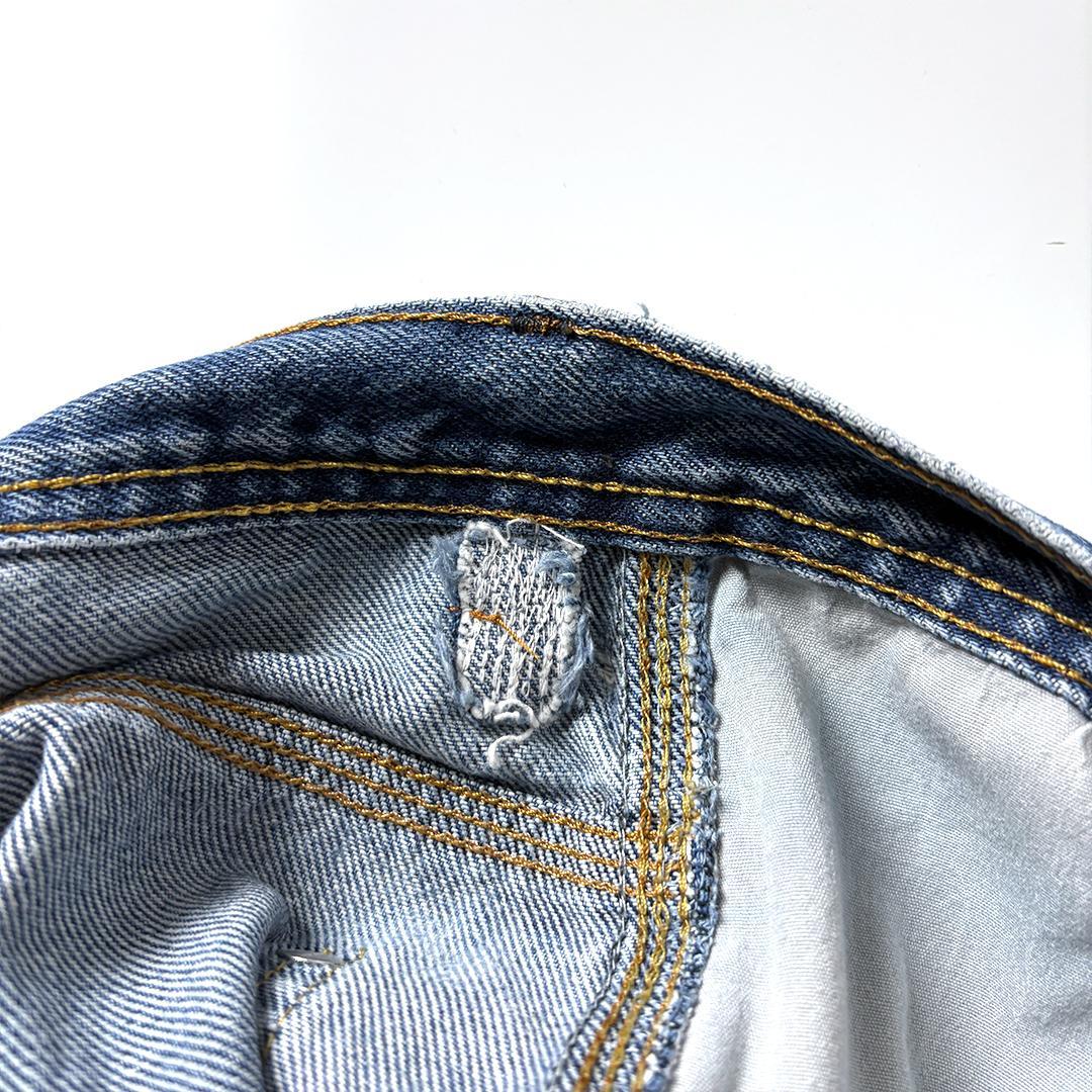 ダブルニー デニム ペインターパンツ W36 L30 KEY キー 鬼フェード