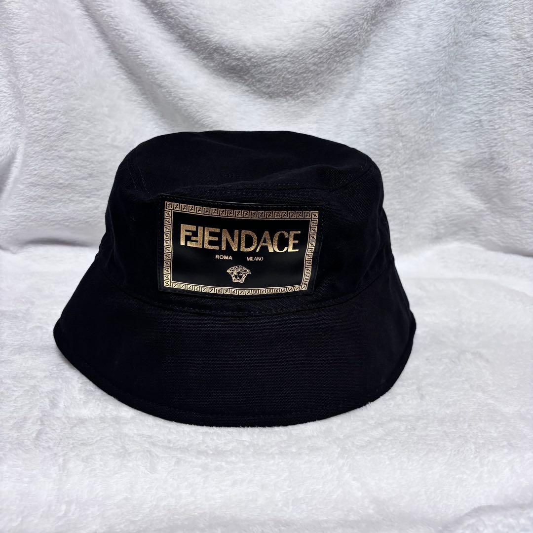 値下げ★FENDACEブラック バケットハット
