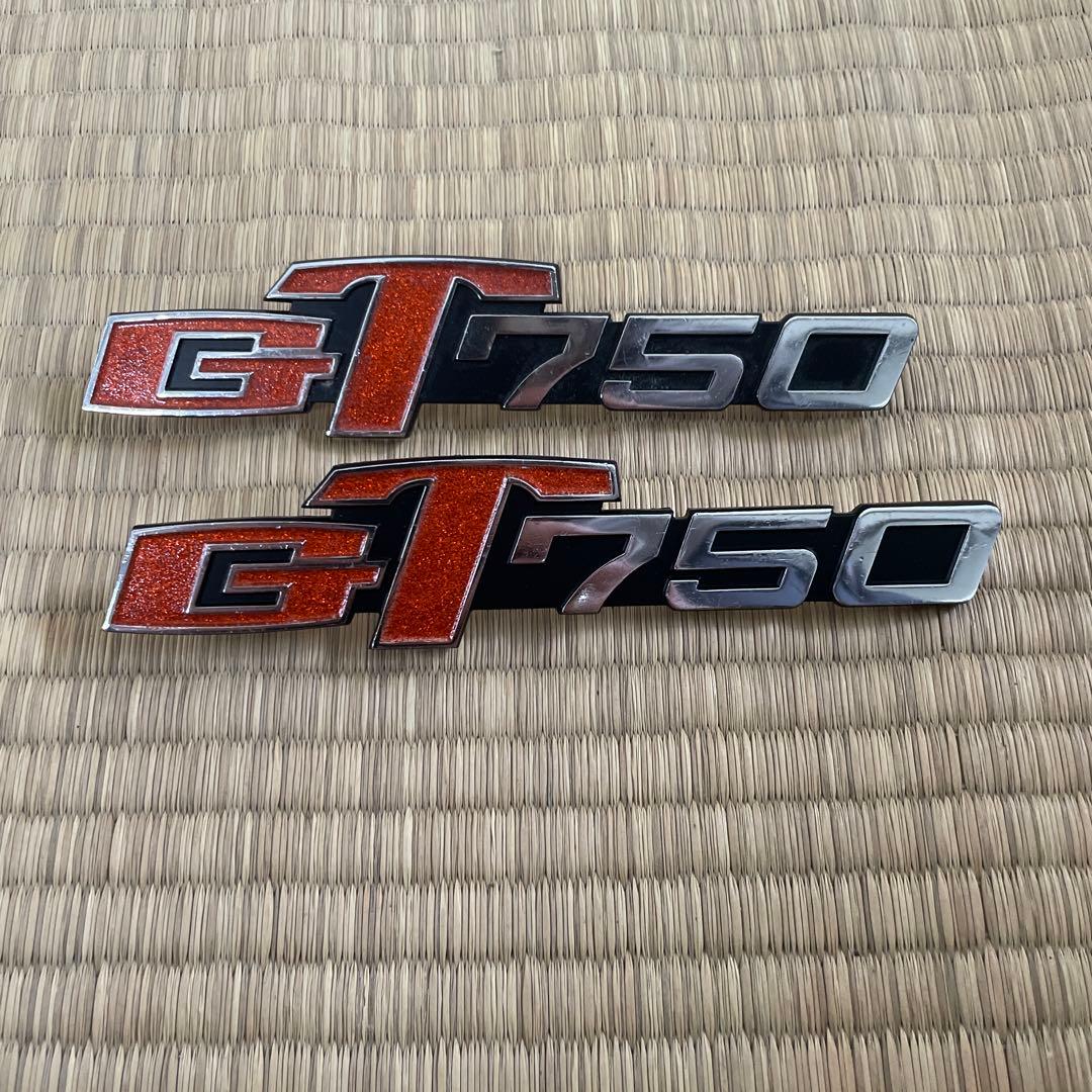 スズキ　gt750 エンブレム