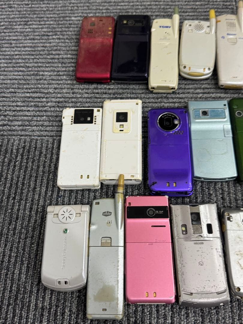 いちのしっぽガラケー　21台セット